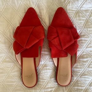 J Crew Suede Mules